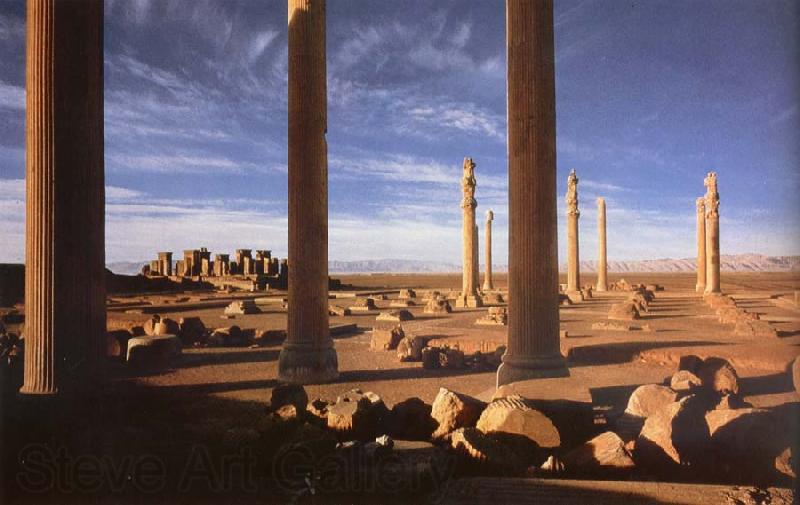 unknow artist Persepolis iran